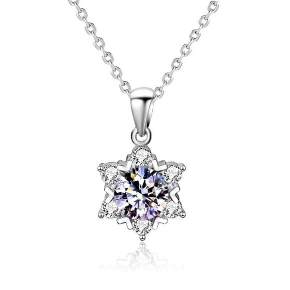 1ct. t.w. Diamond Star of David Necklace - Picture 2 of 10